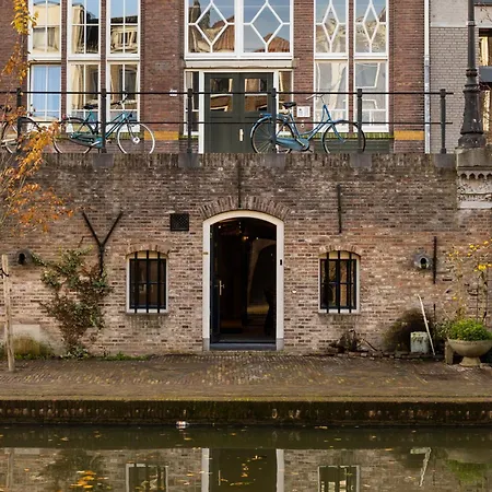4P Unique Canal Apartment A Location In Utrecht Exterior photo