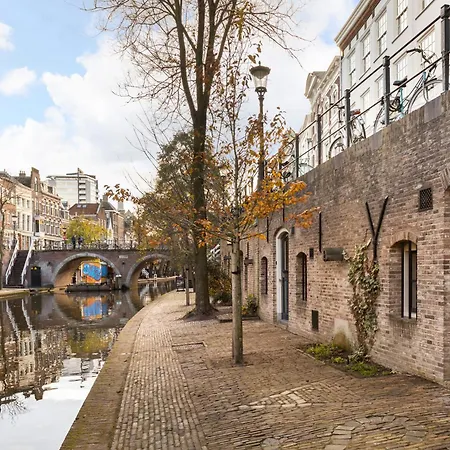 4P Unique Canal Apartment A Location In Utrecht Exterior photo